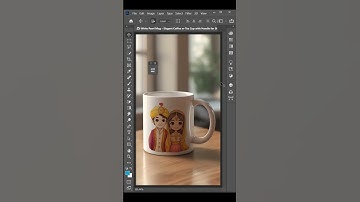 Create a Realistic Mug Mockup in Photoshop! 🔥 | Easy Photoshop Tutorial #Shorts