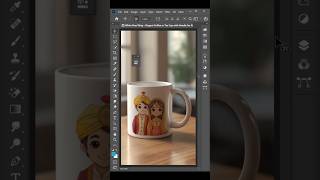 Create a Realistic Mug Mockup in Photoshop! 🔥 | Easy Photoshop Tutorial #Shorts