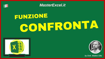 MasterExcel.it - Tutorial Funzione Confronta Excel: come utilizzarla