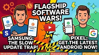 Why Do Older Samsung Flagships Get Updates So Late?! (Samsung vs Pixel)!