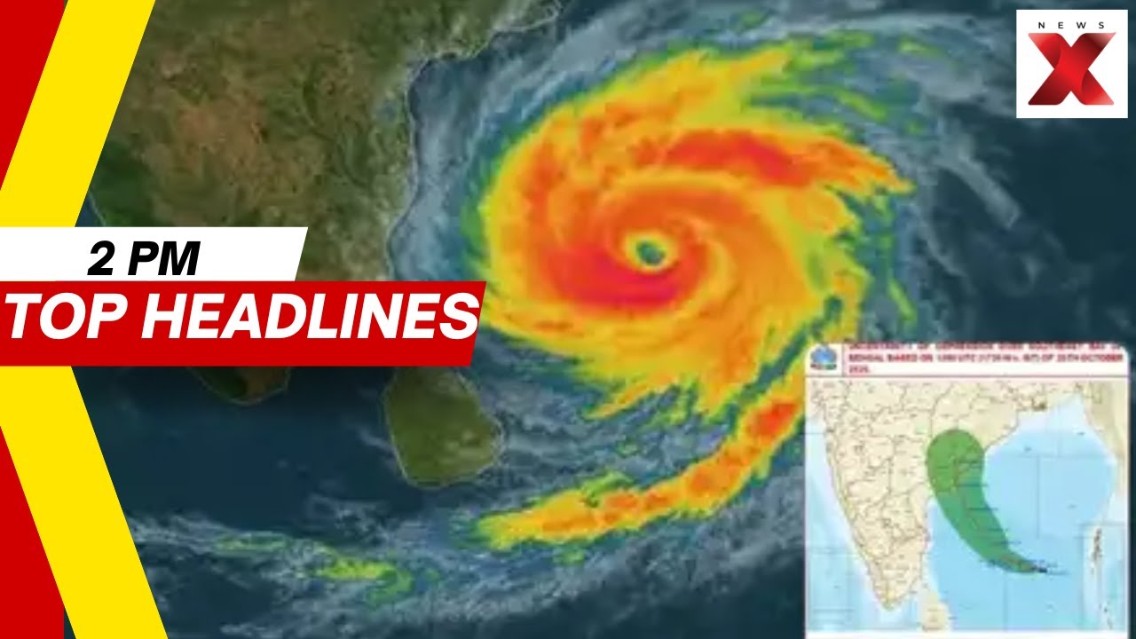 Cyclone Montha Nears East Coast: Odisha, Andhra Disaster Teams on Full Alert | Top Headlines