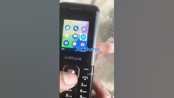 Jio bharat main  Mobile Data  on /off