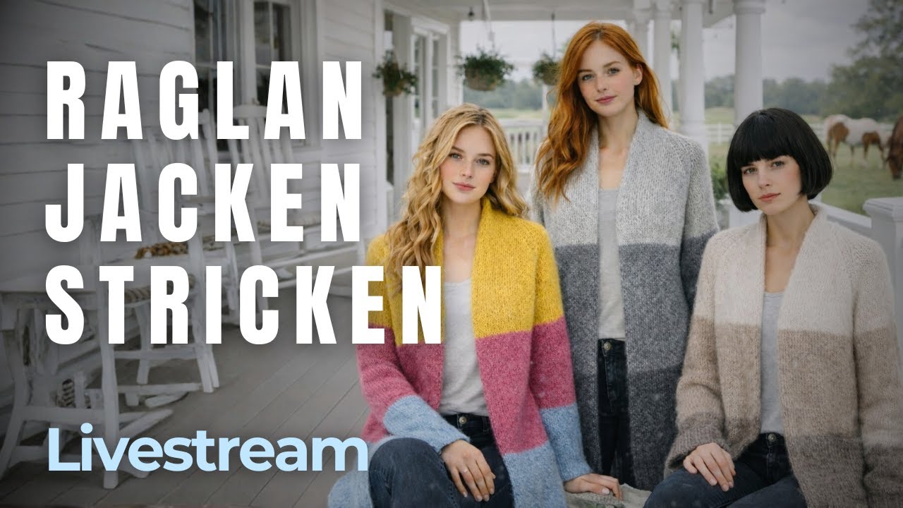❄️ Raglan-Von-Oben Knitalong Jacken stricken – Fragen