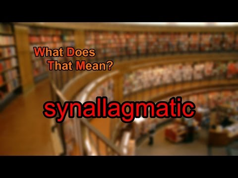 वीडियो: Synallagmatic अनुबंधों का क्या अर्थ है?