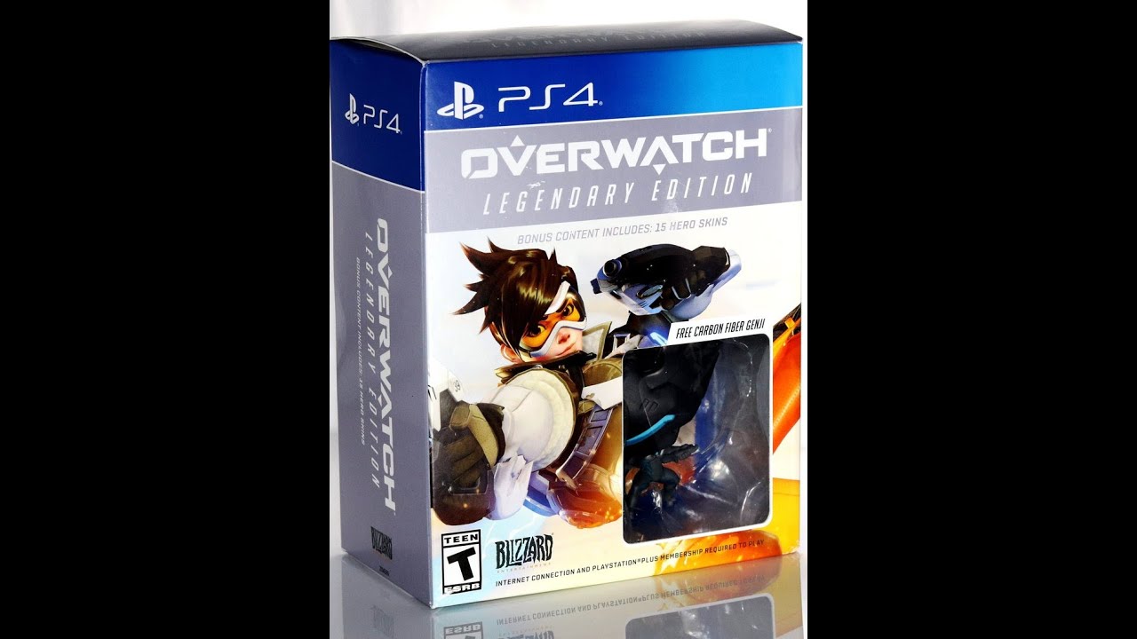 Unboxing Overwatch box surprise (got Overwatch for PS4 finally) - YouTube