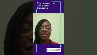 She passed the CPA exam with Universal CPA Review She passed the CPA exam with Universal CPA Review