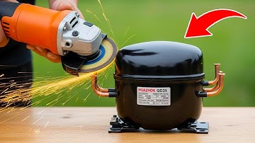 Niemand weet dat koelkastcompressoren een goudmijn zijn! Probeer eens een koelkastcompressor te her