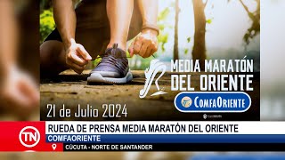 Rueda De Prensa Media Maratón Del Oriente Comfaoriente