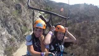 Slow motion Wild Canyon Giant Swing Cabo