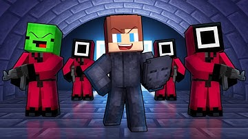 JJ Became Fake Front Man to Troll Mikey in Squid Game 2 in Minecraft (Maizen)