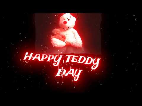 🥀 Teddy Day status 2023 | Happy Teddy Day status | typing status | black screen | #rosedaystatus