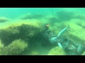 Подводная охота в Каспийском море, 02 июля 2013 г.