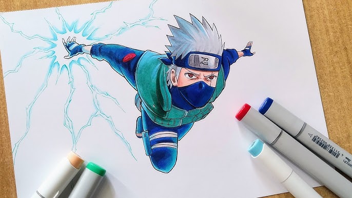 Kakashi / Mangekyou Sharingan - Desenho de mymax95 - Gartic