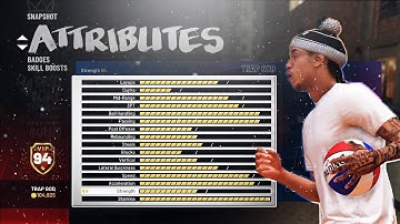 94 OVERALL SHARPSHOOTING PLAYMAKER ATTRIBUTE UPDATE!😱 BEST DRIBBLE MOVES & JUMPSHOTS ON NBA 2K19!