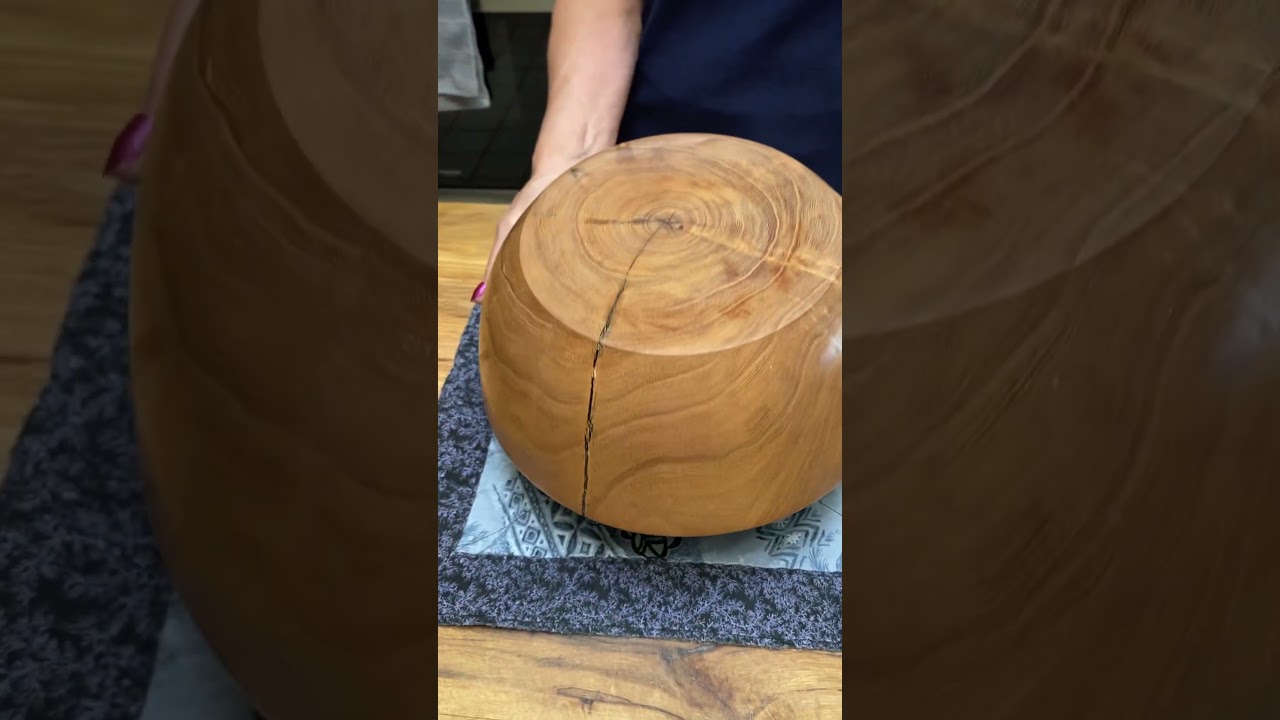 My first bowl on my new 1642 Jet Lathe