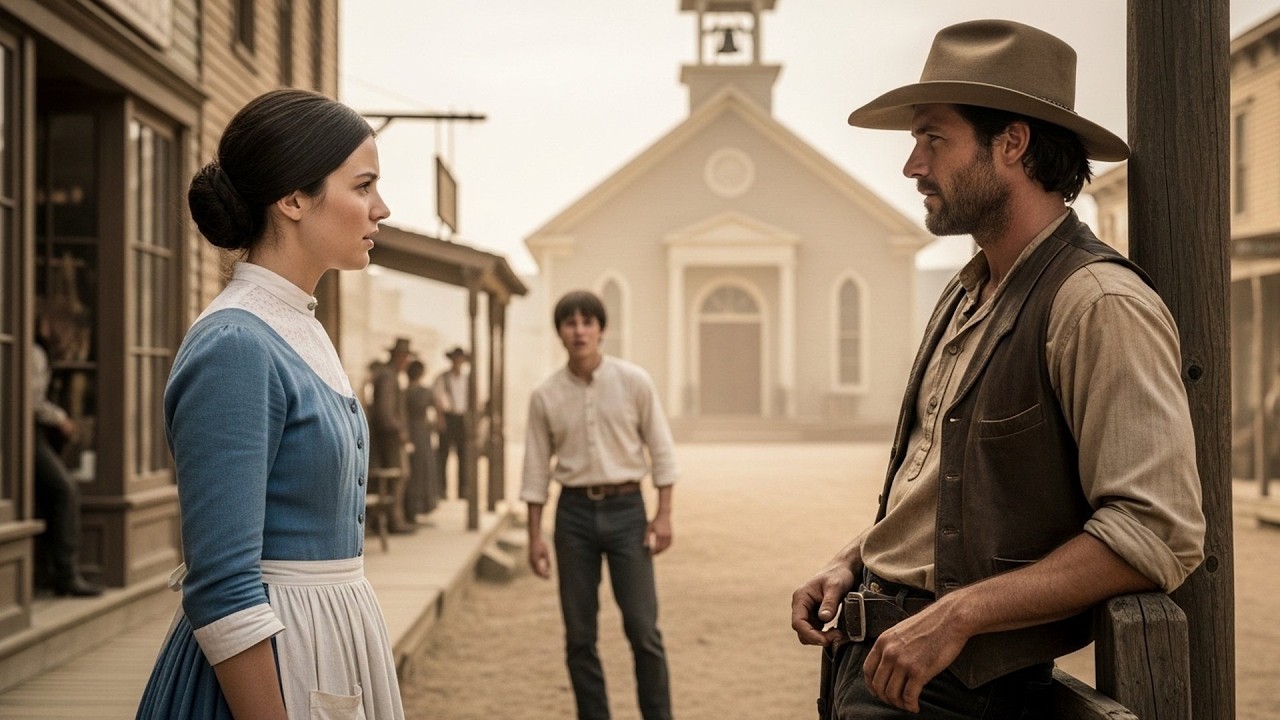 She Talked A Man Out Of A Gunfight At Noon, The Cowboy Watched And Knew She Was The One