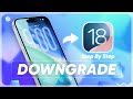 How to Downgrade iOS 26 to 18 With or Without iTunes | Revert iOS 26 Back to iOS 18