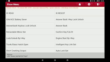 NISSAN ALTIMA 2015 INTELLIGENT KEY LINK SET powered by Launch