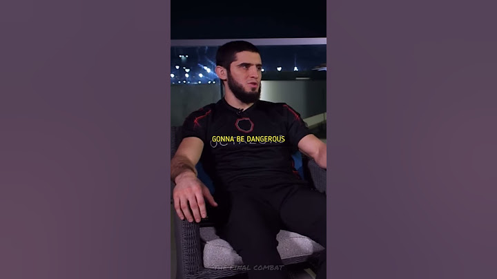 Islam Makhachev on his first ever loss 🧐 #shorts