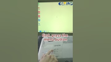 Reset Lamp Hour of Epson