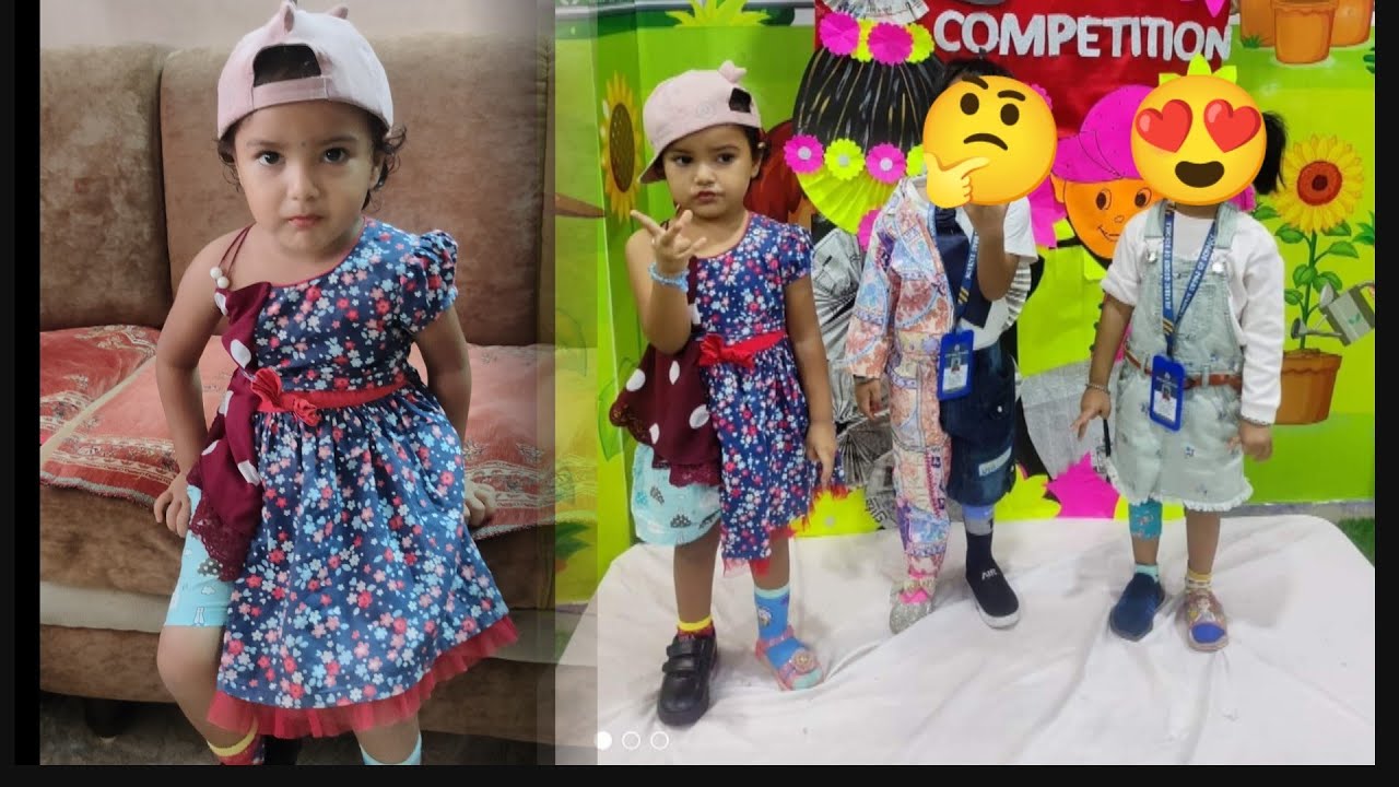 Ruhi 😍 Muje 3rd no mila 🎉 Odd Dress Competition 🤔 मुझे तीसरा नंबर मिला ♥️ अजीब ड्रेस प्रतियोगिता 🥋