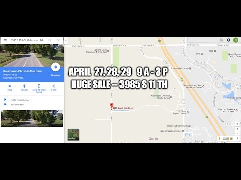 3985 S 11th Street, Kalamazoo, MI home video tour