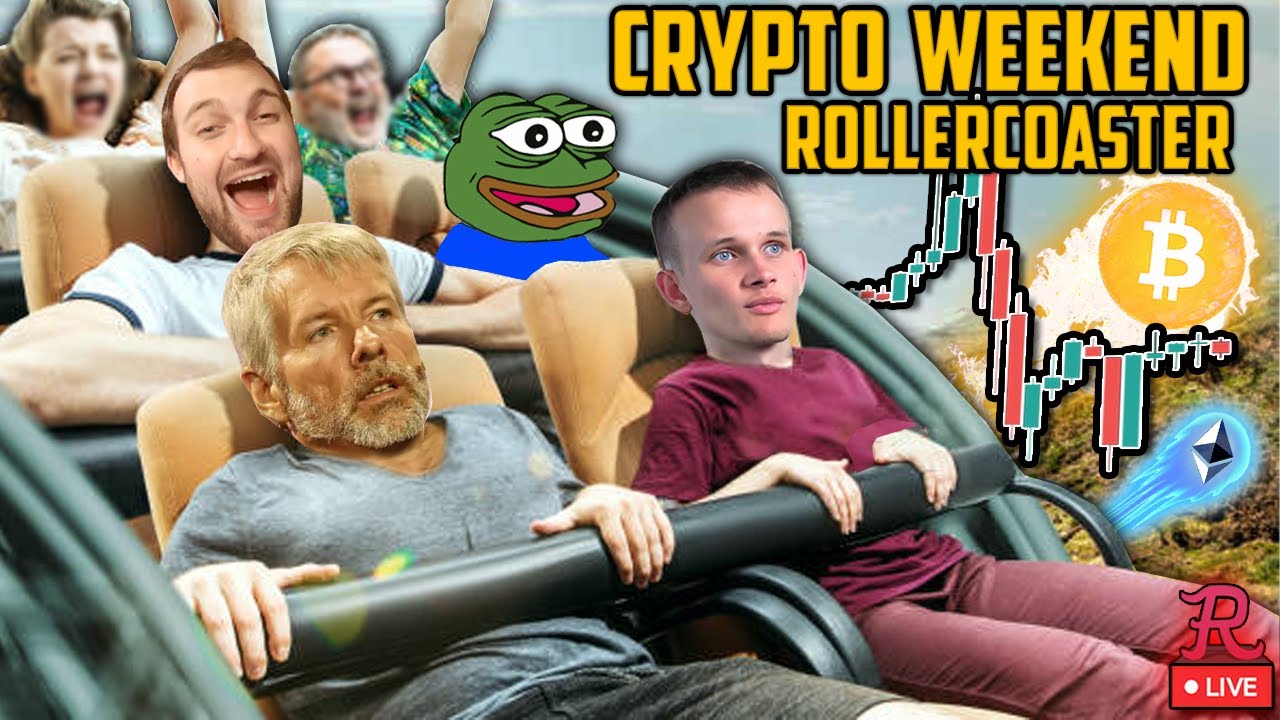 Bitcoin LIVE : BTC Weekend Roller Coaster. Weekly Candle Close