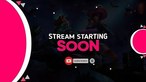 Make this animated stream pack on Android  |  For your Livestream