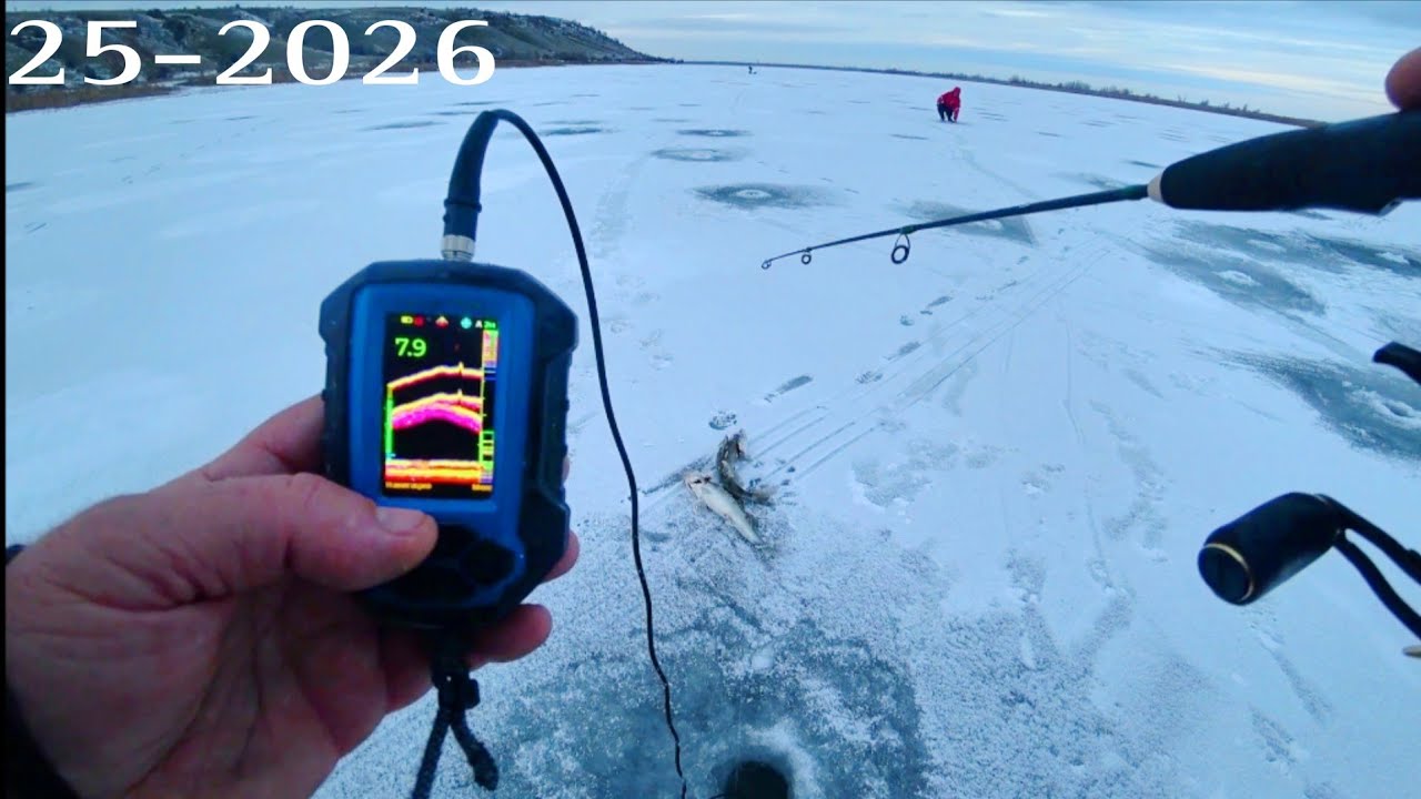 ❄️ПЕРВЫЙ ЛЁД И ИЗ ЛУНКИ ПО ТРИ ШТУКИ../ РЫБАЛКА НА СУДАКА 25- 2026🔥🔥🔥
