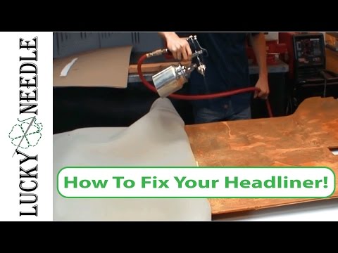 how-to-recover-your-headliner---fix-a-sagging-headliner---car-headliner-repair