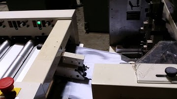 Bourg AE22 Collator AGR-P Saddle Stitcher PA-P Folder 22 bin TD Stacker