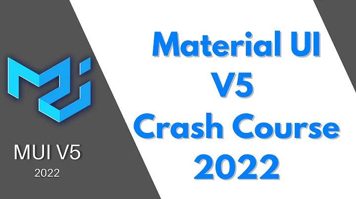 Material UI Crash Course: Intro to React + Materia...