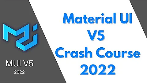 Material UI Crash Course: Intro to React + Material UI V5 (2022 Edition)