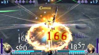 Dissidia Final Fantasy English Cloud vs. Cloud