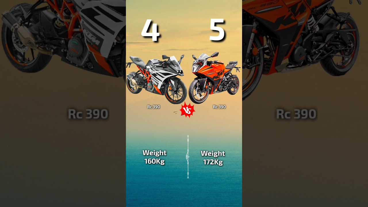 Old Rc 390 Vs New Rc 390 