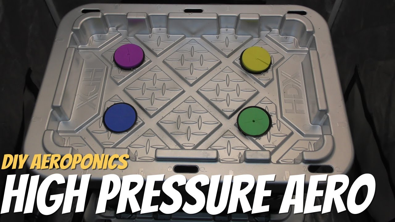 Самодельная аэропонная система высокого давления 💨🌱 | Простая, доступная и МОЩНАЯ система выращив...