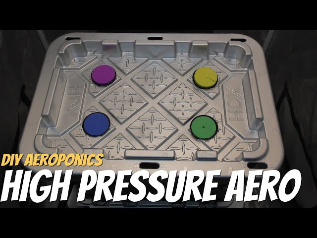 DIY HIGH-Pressure Aeroponics System 💨🌱 | Easy, Affordable, and