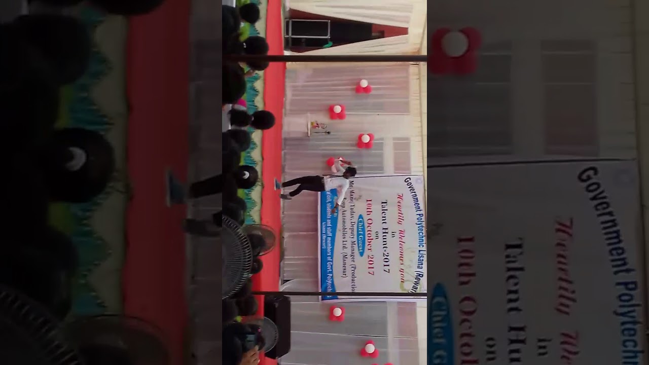 Govt. Polytechnic college Lisana (Rewari) Talent Hunt Dance Video