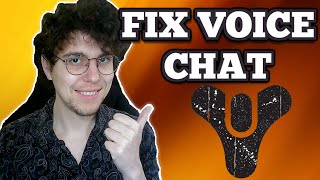How To Fix Voice Chat In Destiny 2