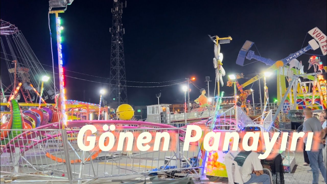 Balıkesir Gönen Panayırı #balıkesir #gönen #bandırma #manyas #keşfet #gezi #eğlence #lunapark #park