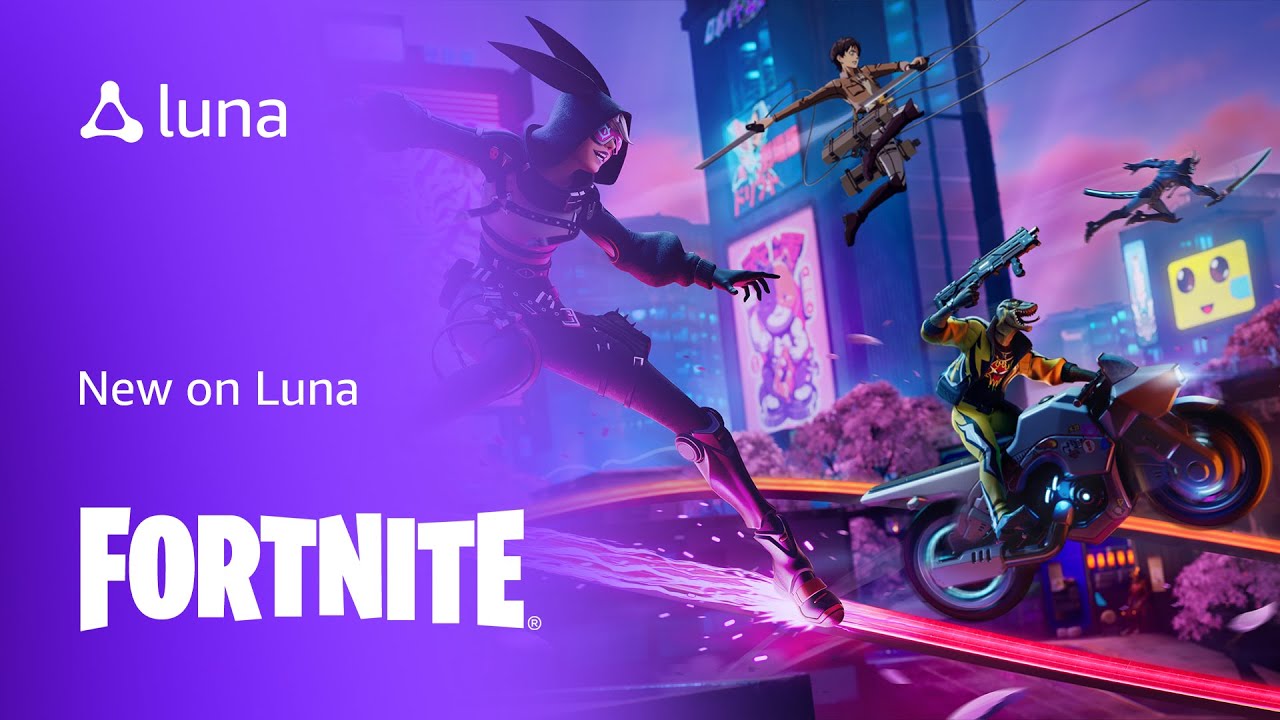 How to play Fortnite on  Luna cloud gaming - Dexerto