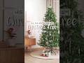 올해는 트리 예쁘게 꾸미고 싶어🌲트리 설치 체크리스트 3가지  #christmas #크리스마스 #트리꾸미기