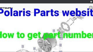 Pure Polaris Parts How To Get Part Numbers For Your Polaris Machines