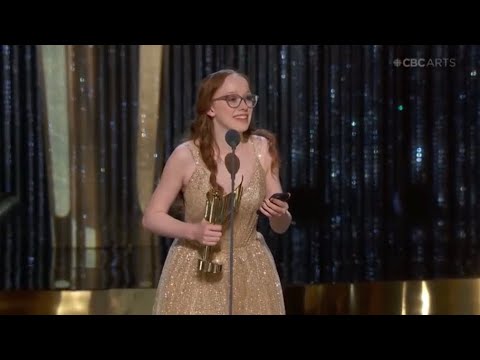 ANNE WITH AN E - Amybeth McNulty wins Best Actress Award, Canadian Screen Awards 2019 - FULL