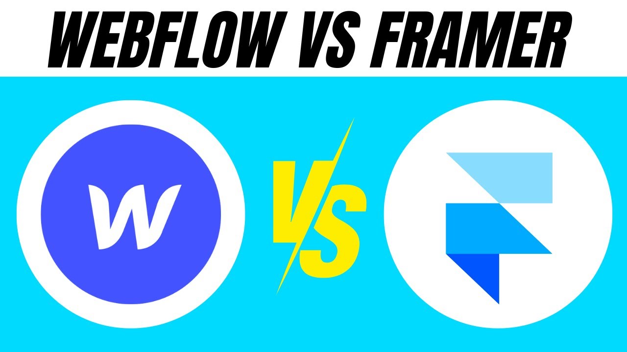 Webflow VS Framer Review In 3 Minutes: Which Is The Best? - YouTube