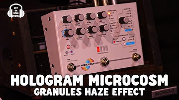 HOLOGRAM MICROCOSM GRANULES HAZE EFFECT