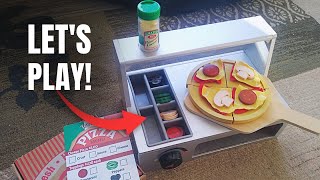 Melissa & Doug Top & Bake Wooden Pizza Counter Play Set - Fun for older kids, too?