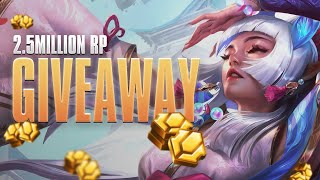Mrshacostore - League Of Legends 2.5Million Rp Giveaway