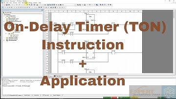 Lecture 20: UNITY PRO plc programming | On Delay Timer (TON) Instruction | industrial control