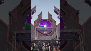 Santiago Luna performing at Armada Stage, Dreamfields 2023 Guadalajara Jalisco Valle estadio Akron